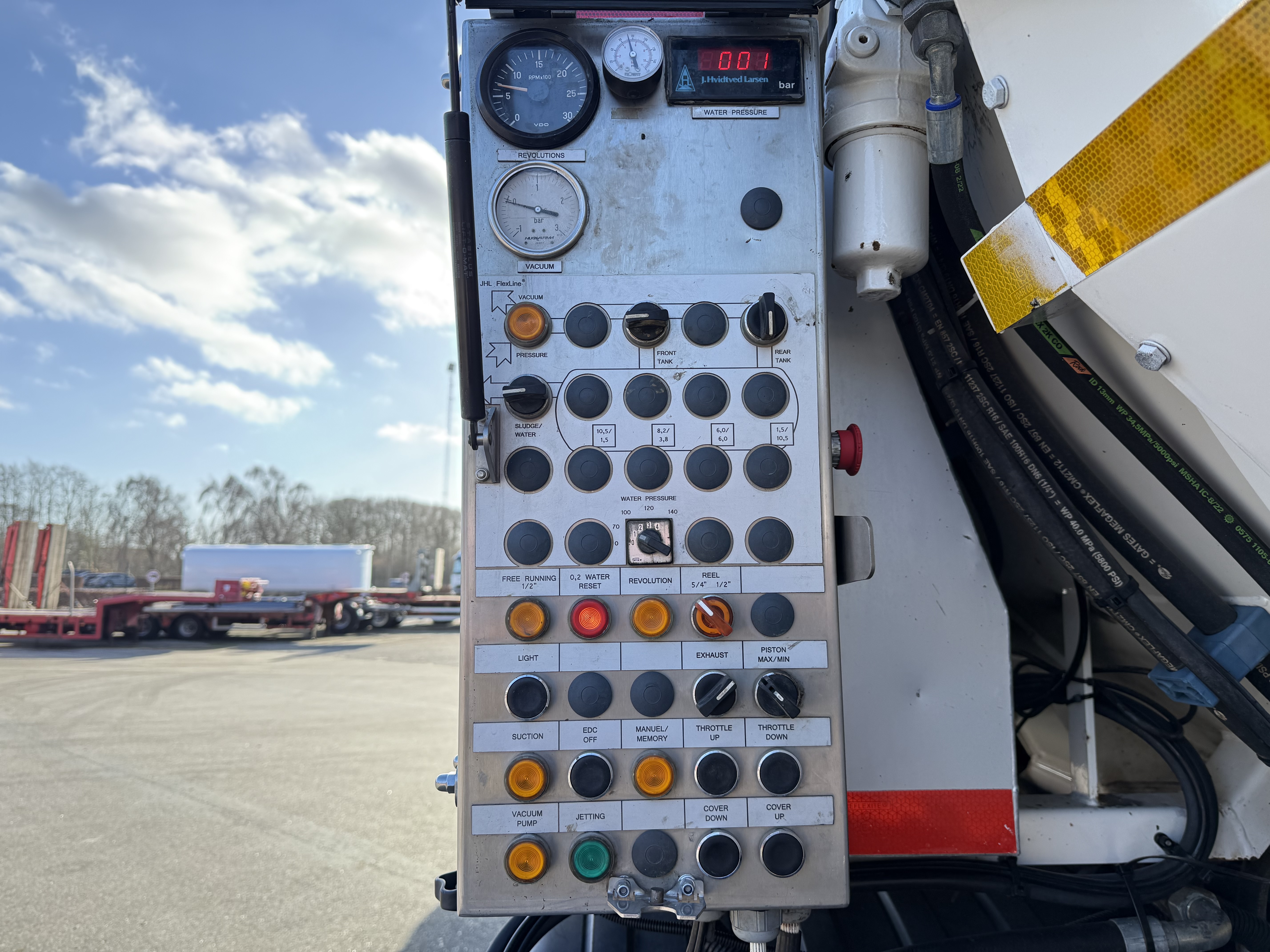 Scania P360 6x4 Hvidtved Larsen Flexline 312 Euro 6