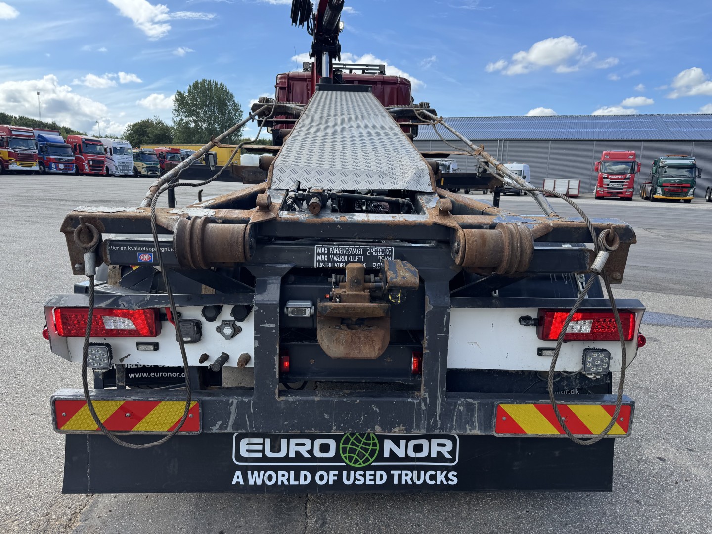Scania R490 8x2*6 Euro 6 Wirehejs / HMF 3220 K6