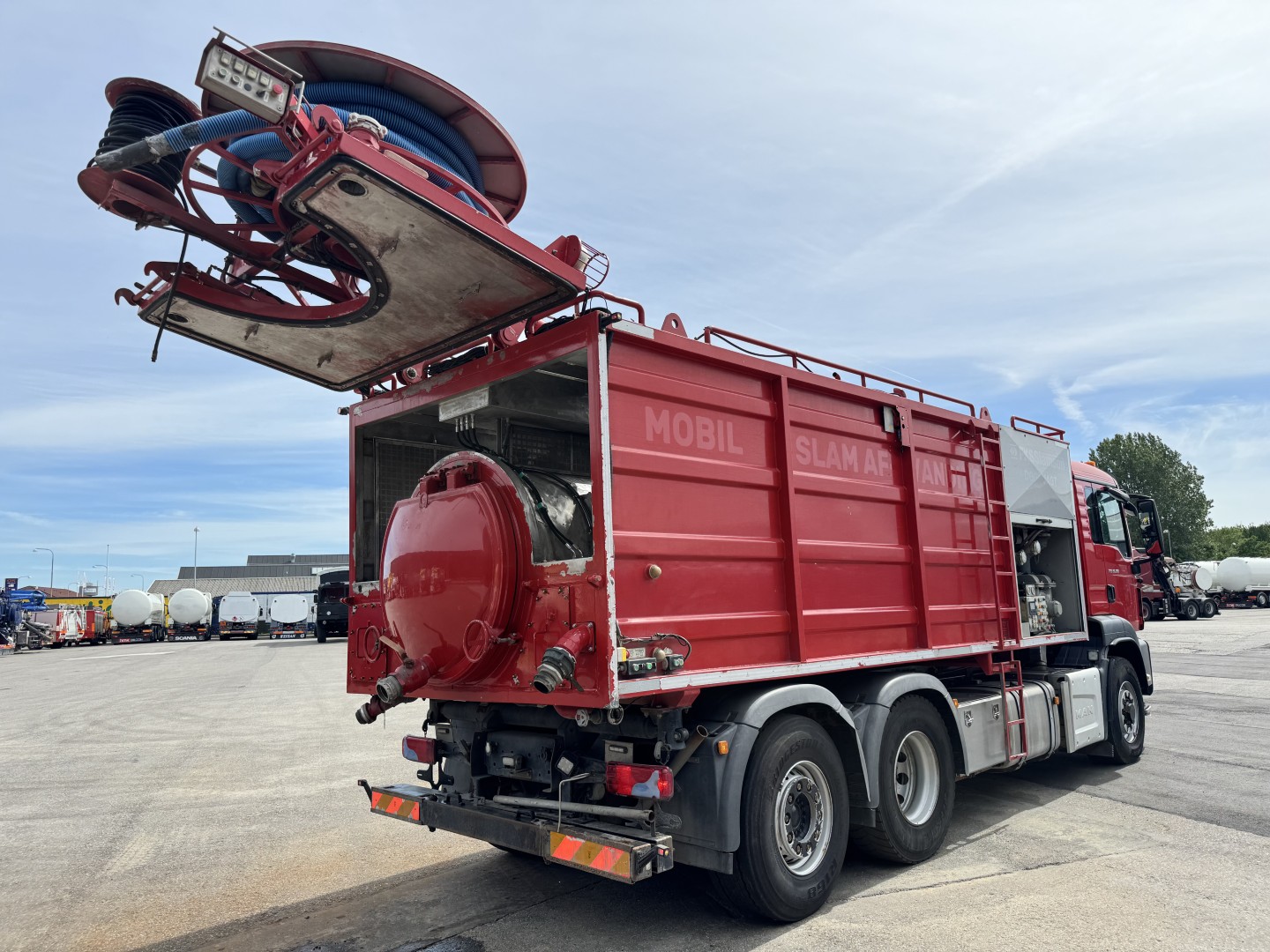 MAN TGS 26.360 6x4H*4 Wiedemann Rustfri ståltank