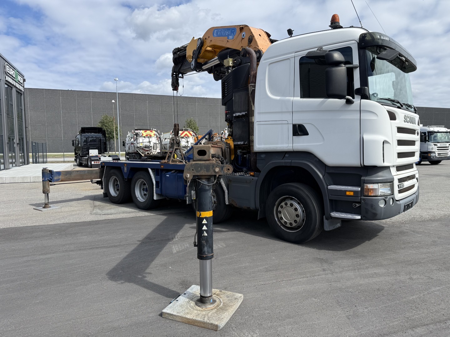 Scania R500 8X4 EFFER 1355 8/S m/spil Euro 5
