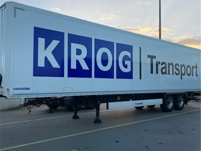 Krone Dryliner Boxtrailer med F/S Lift Sælges.