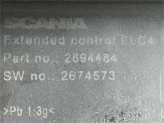 Scania ECU SMS 2894484