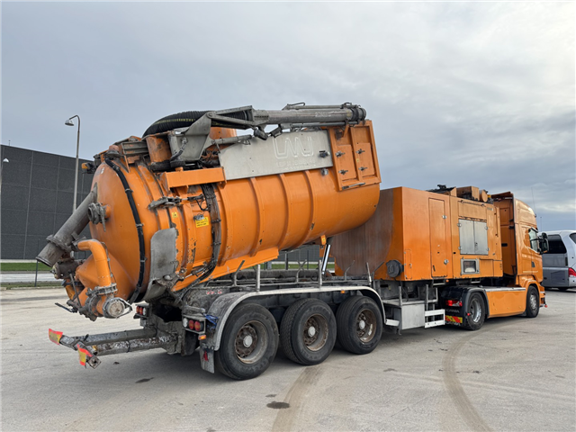 Scania R450 4x2 Euro 6 Disab Centurion LN20 Tørsuger 12000 L