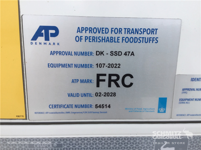Schmitz Semi Reefer Multitemp Dobbeltdækk