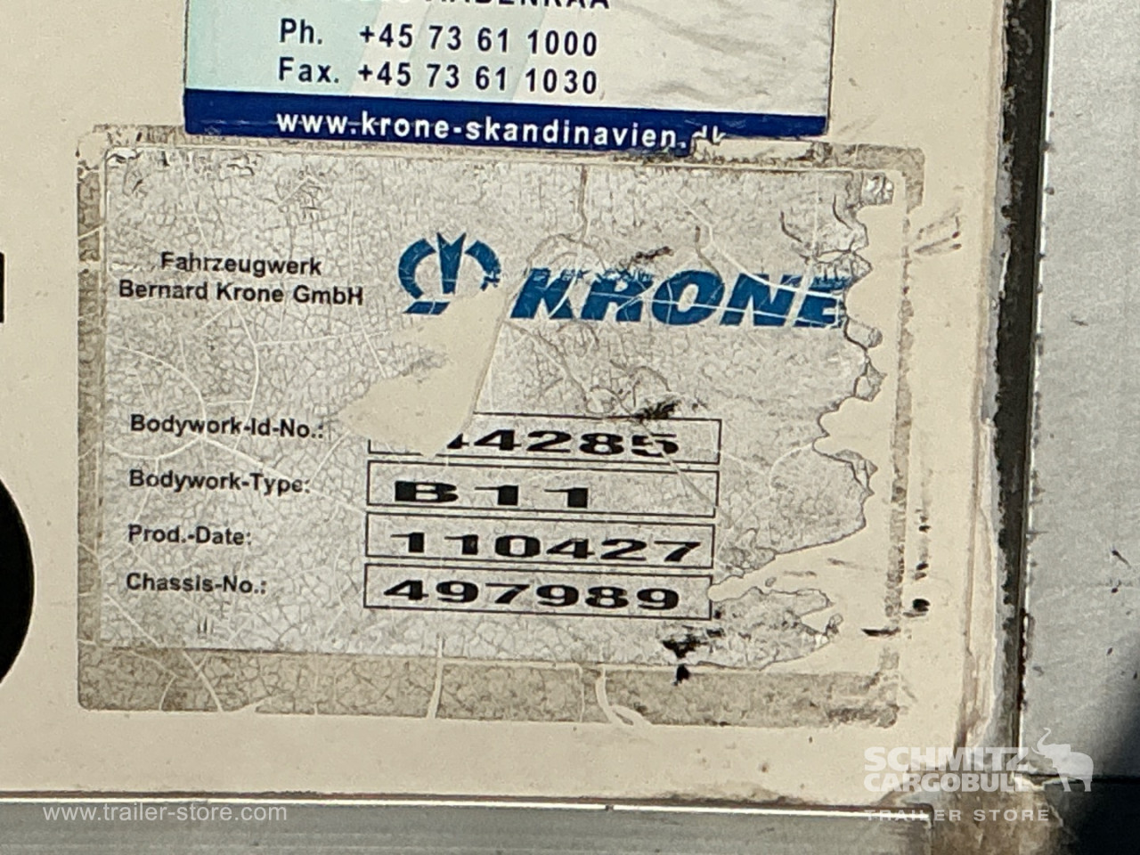 Krone Semi Reefer Standard Lift