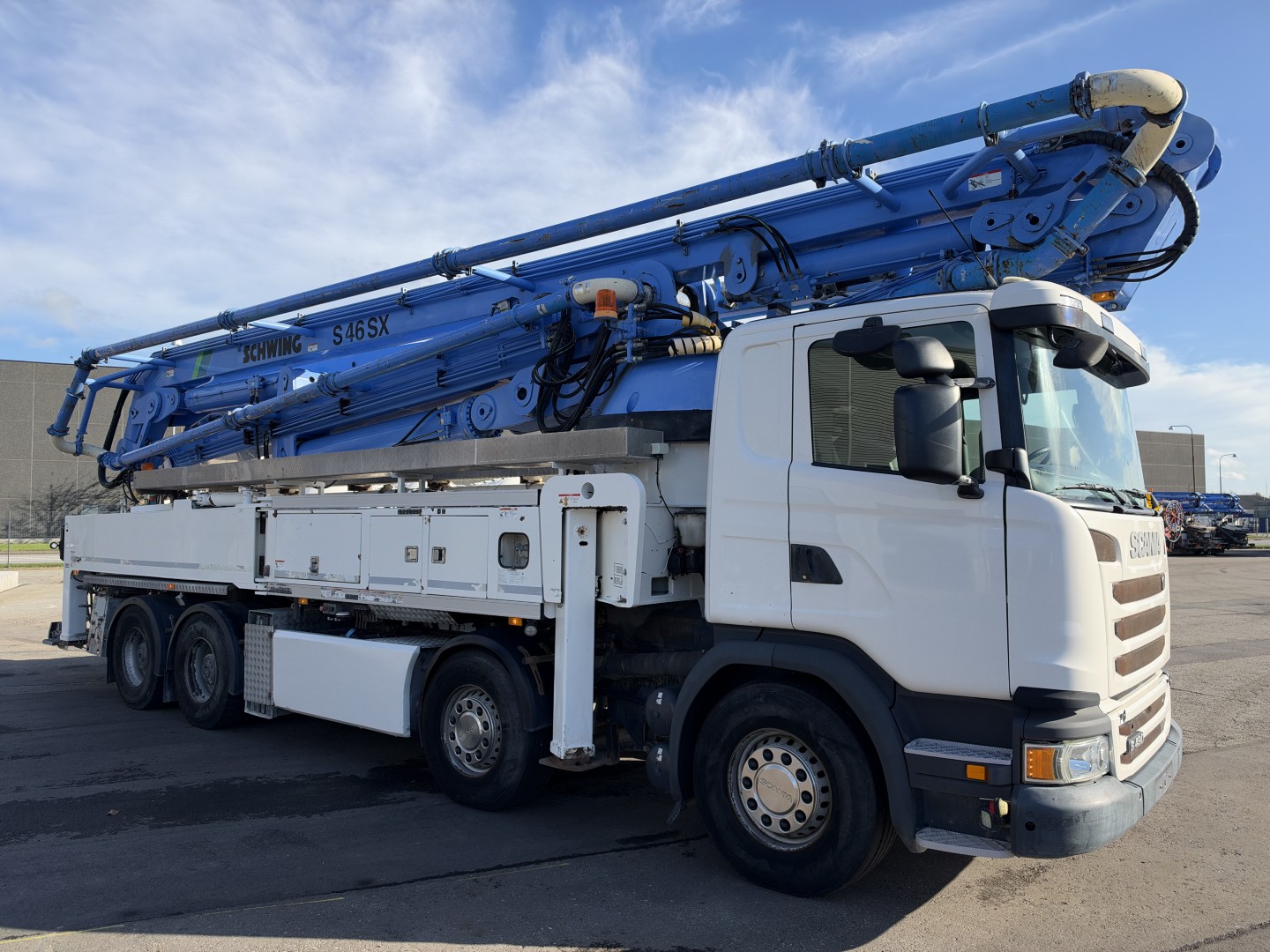 Scania G490 8x4 Schwing S46SX Betonpumpe