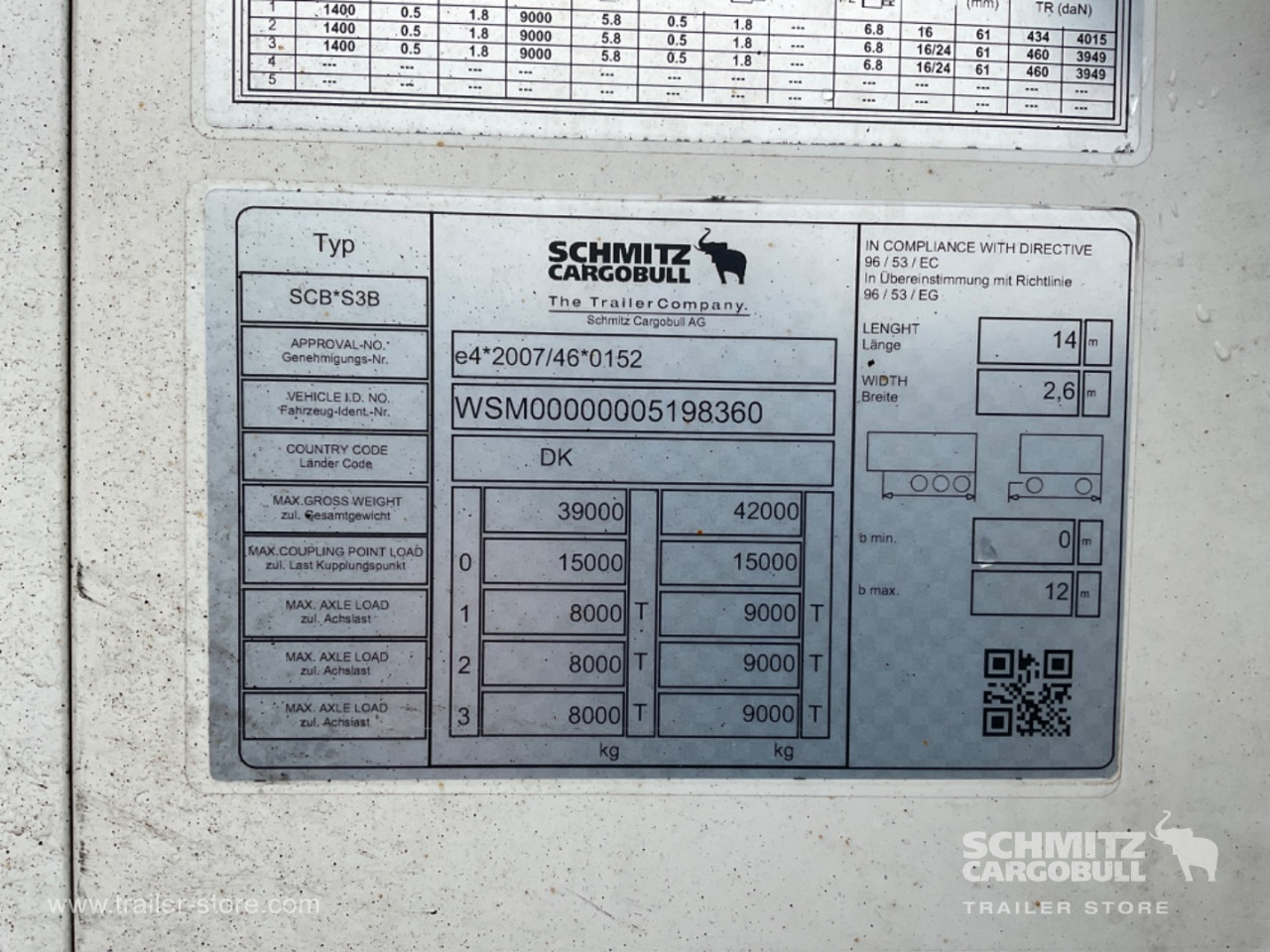Schmitz Semi Reefer Standard