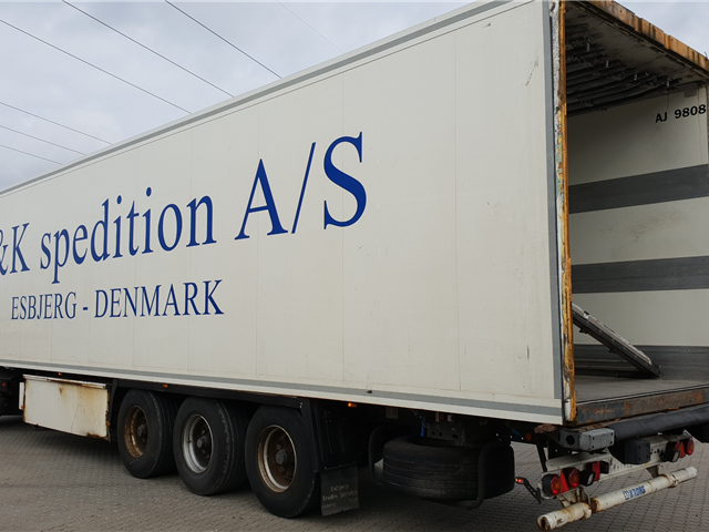 Krone DAMAGE/ UNFALL Boxtrailer