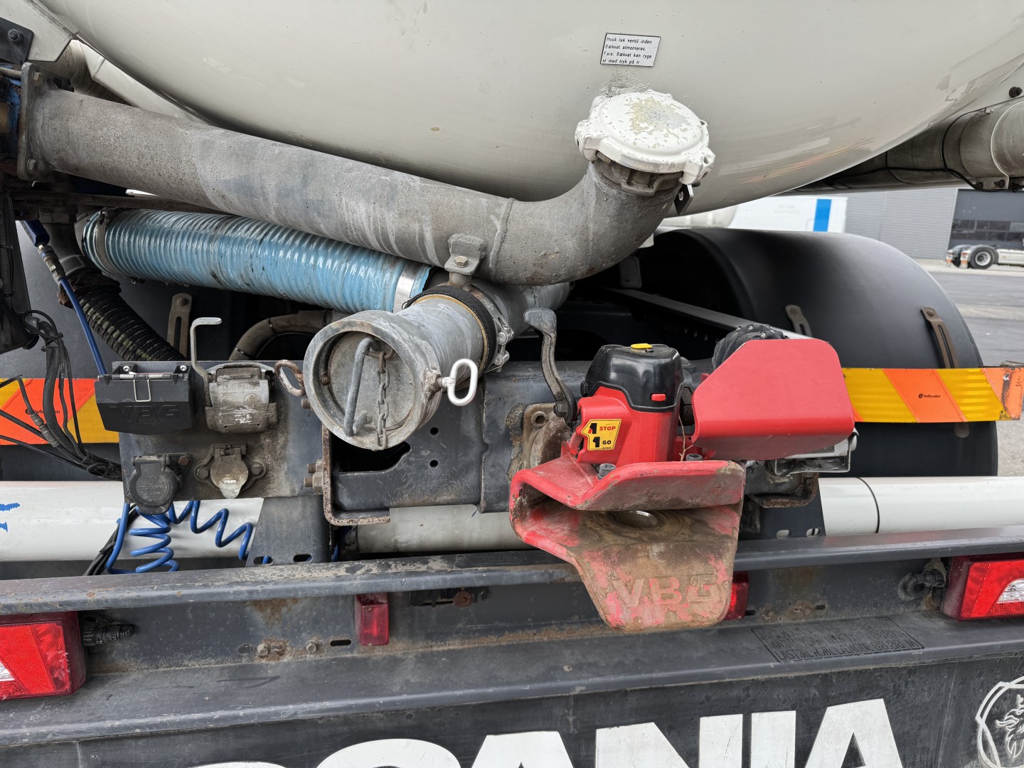 Scania R500 NGS CR20H 6x2 26 m3 Silo + HMK Bilcon Siloanhænger