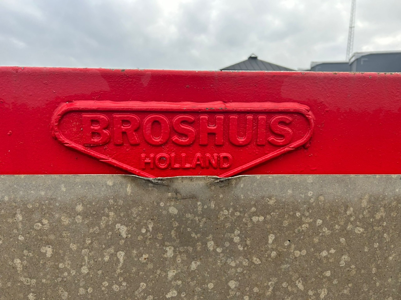 Broshuis Flatbed m. Udtræk