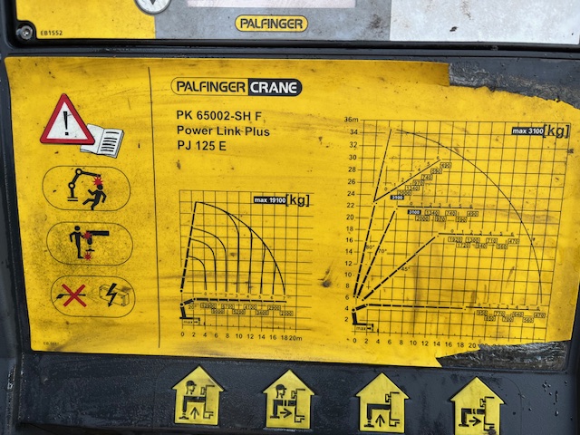 Scania R730 8X2 PALFINGER PK65002 - m Kærre