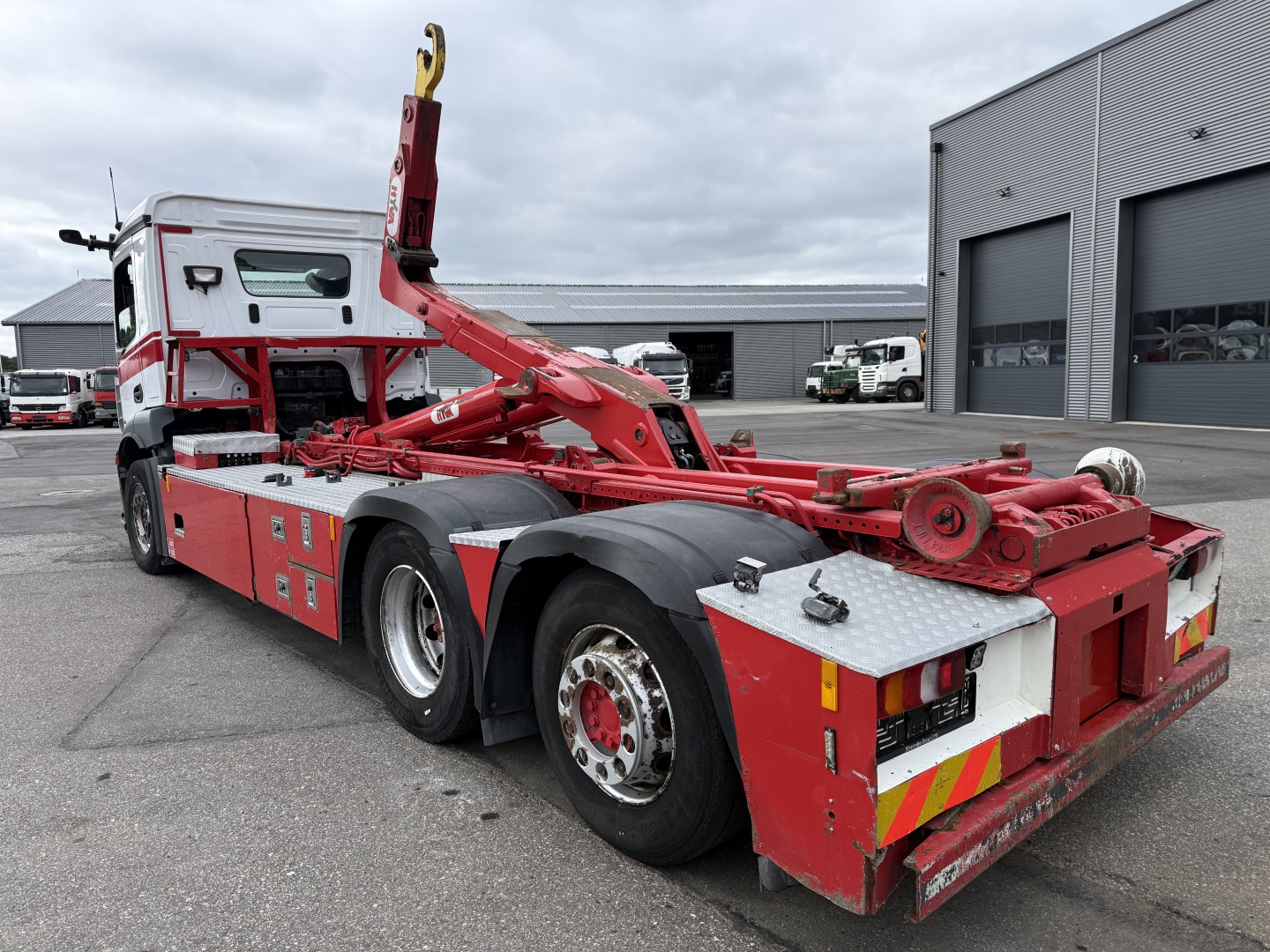 Mercedes Actros 2546 6x2 Hyva Kroghejs