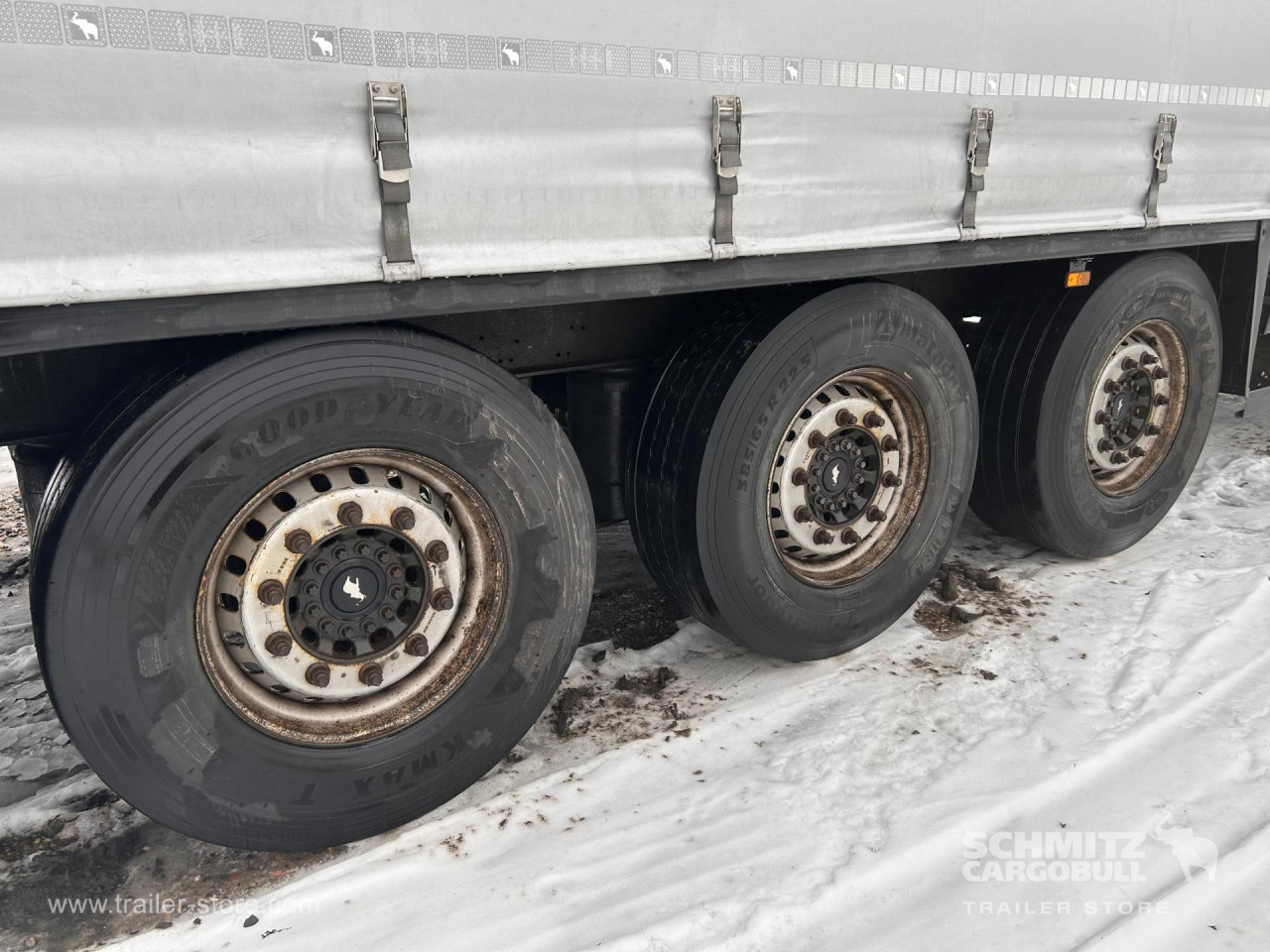 Schmitz Semi Curtainsider Standard Holder til gaffeltruck