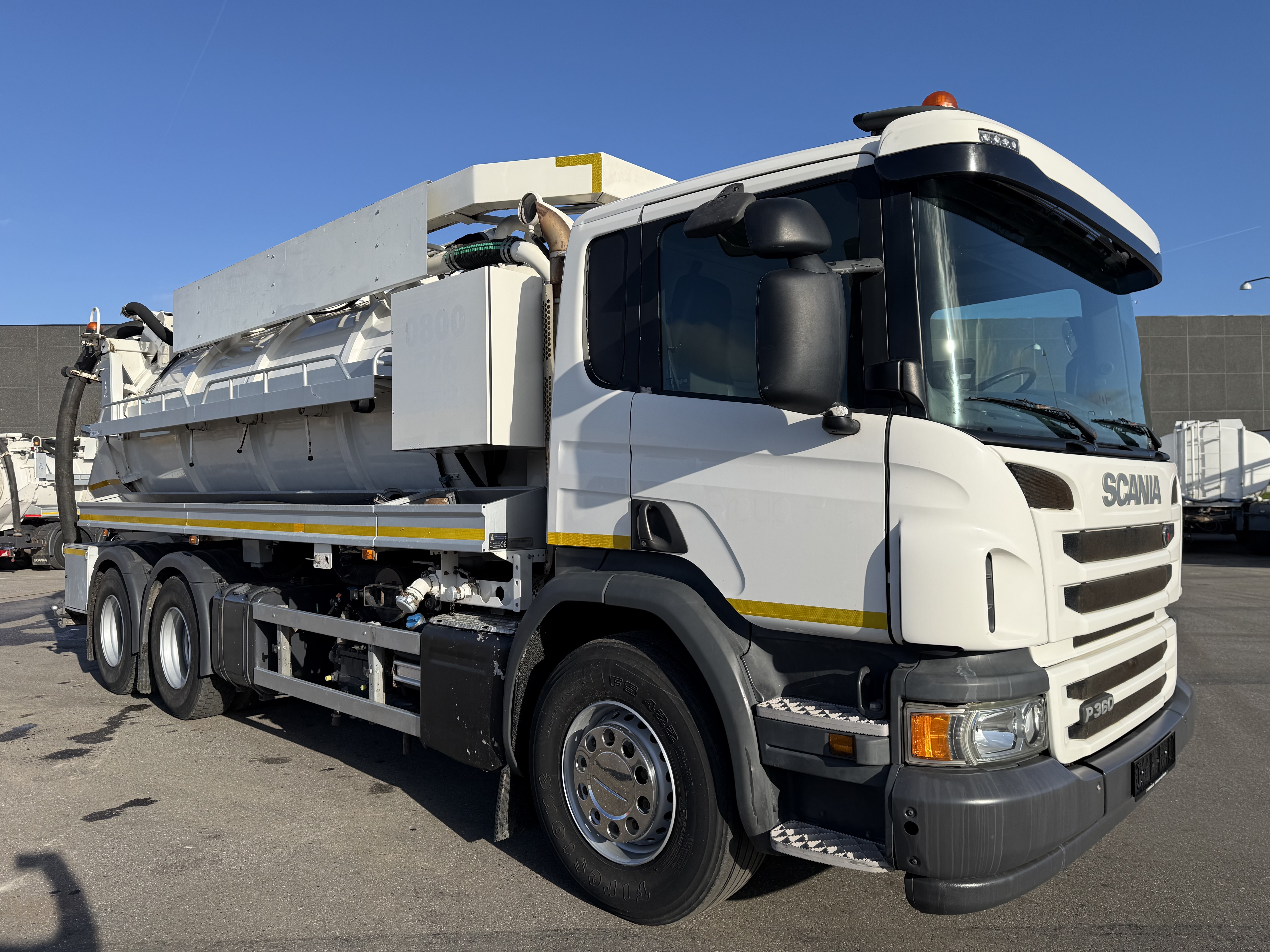 Scania P360 6x4 Hvidtved Larsen Flexline 312 Euro 6