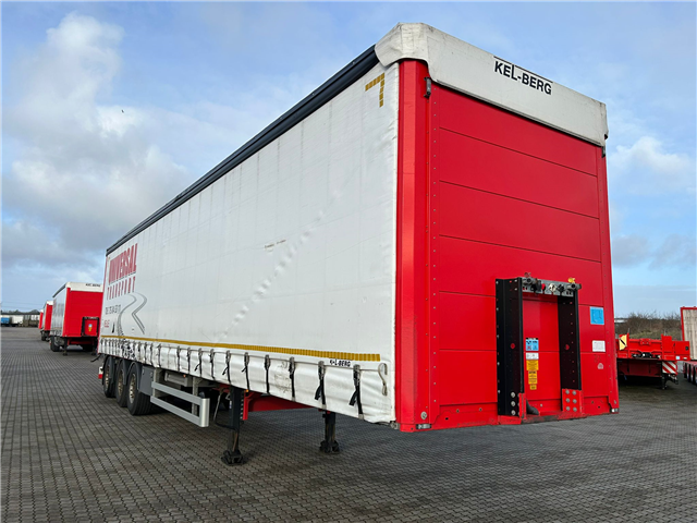 Kel-Berg Gardintrailer m. truckbeslag