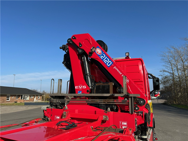 Volvo FM460 8X2*6 HMF 2120 Kran og hejs
