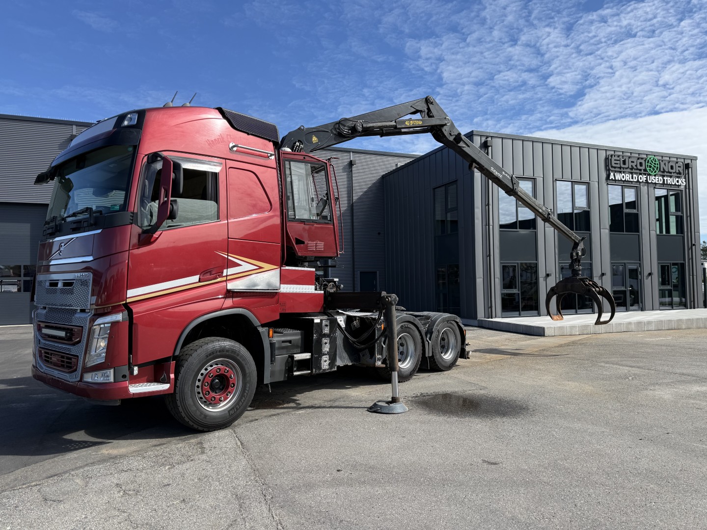 Volvo FH540 6x4 Palfinger Epsilon Z092S Skovkran