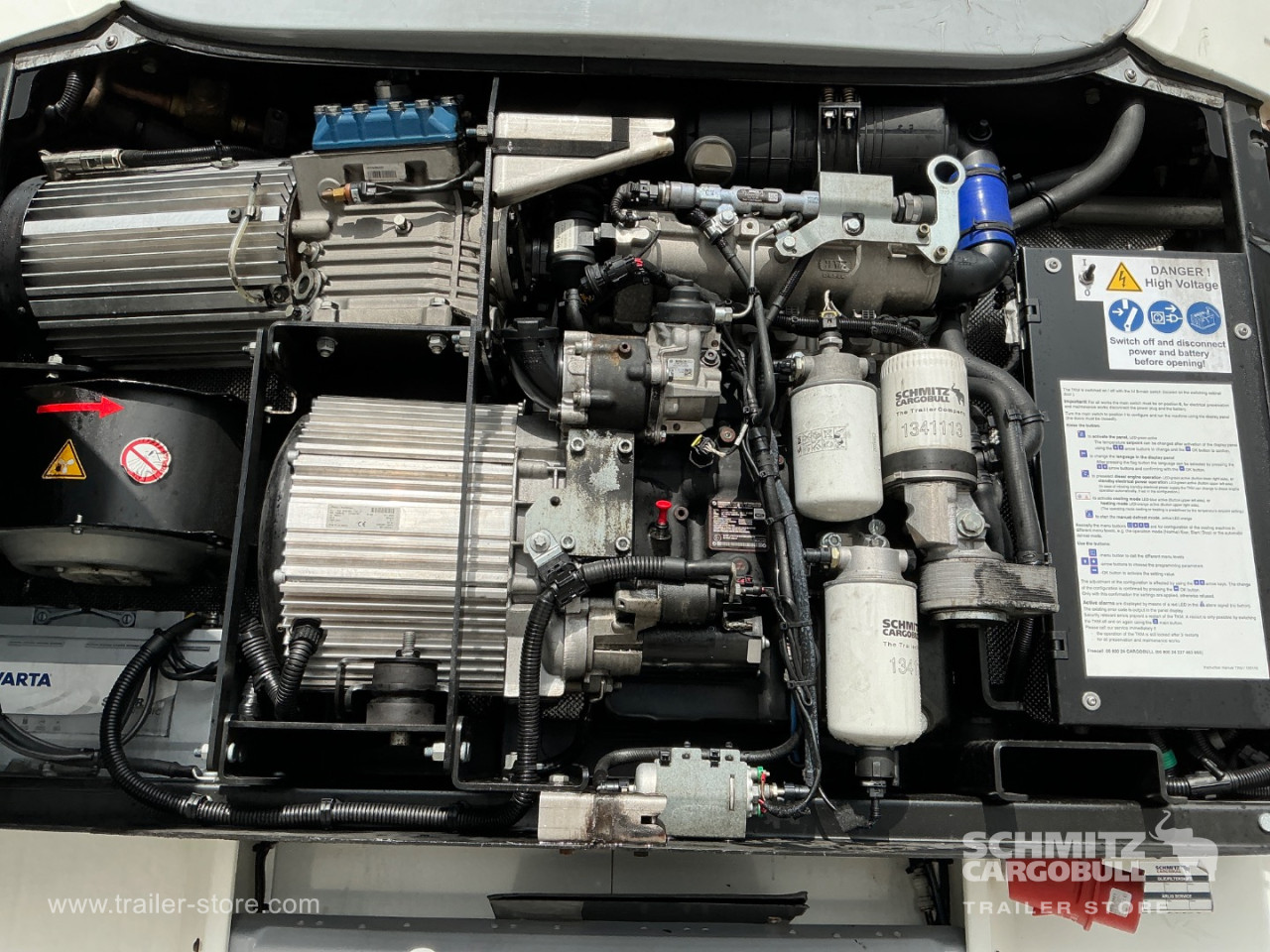 Schmitz Semi Reefer Meat hanging system