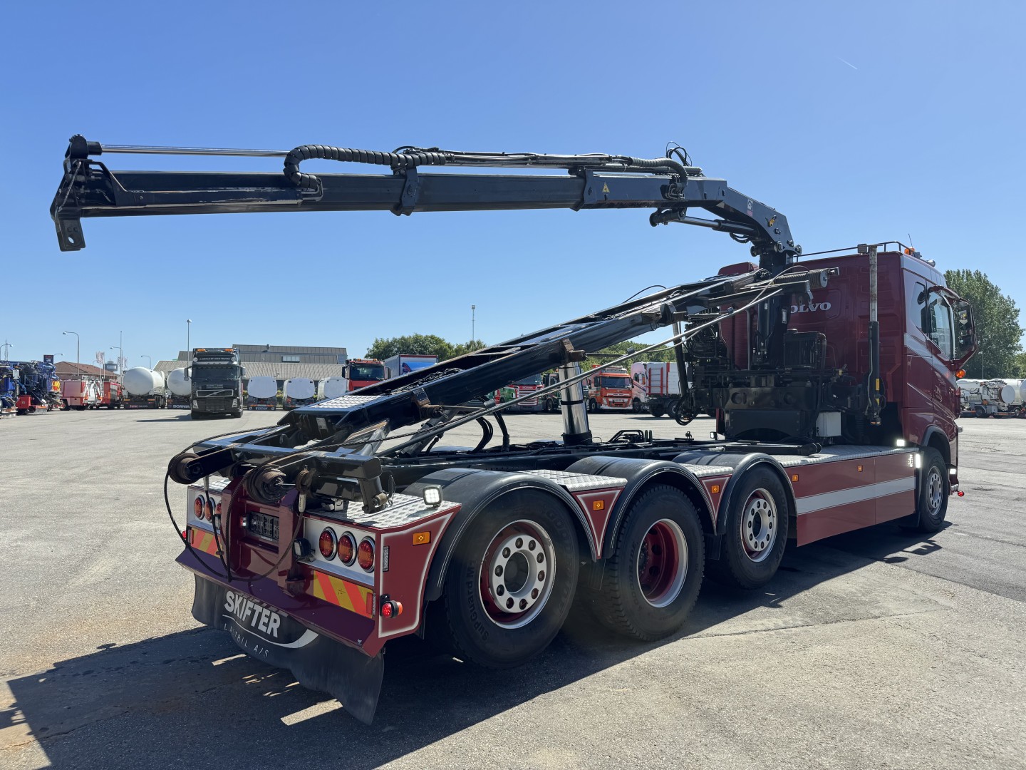 Volvo FH460 8x2*6 Sawo hejs / Hiab X-DUO 102 E-2