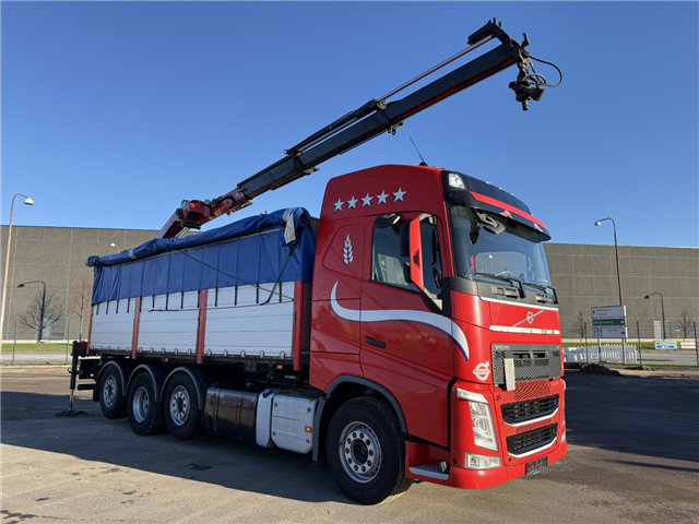 Volvo FH500 8x2*6 Tip / HMF 2120 K3