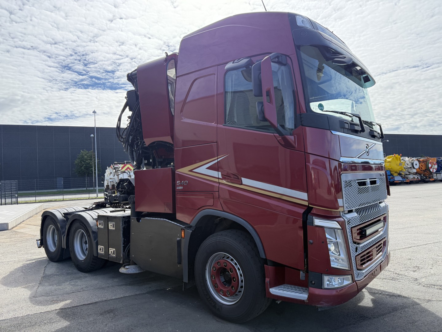 Volvo FH540 6x4 Palfinger Epsilon Z092S Skovkran