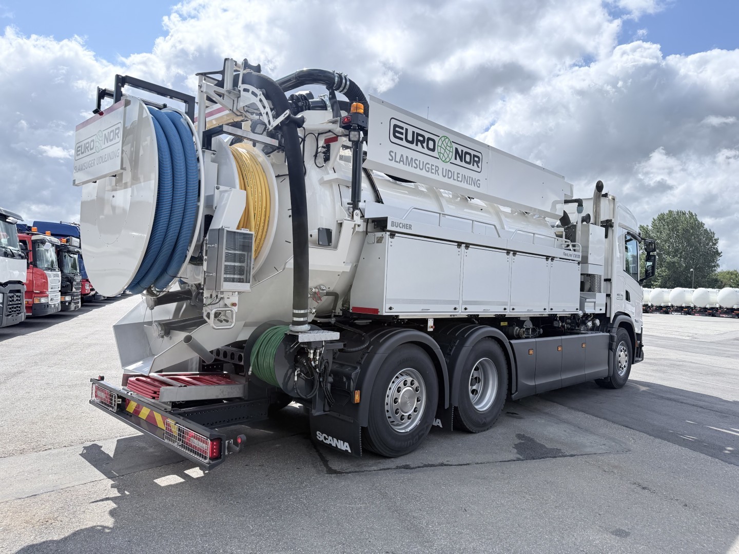 Scania G420 B6x2*4NB Bucher FlexLine CM100