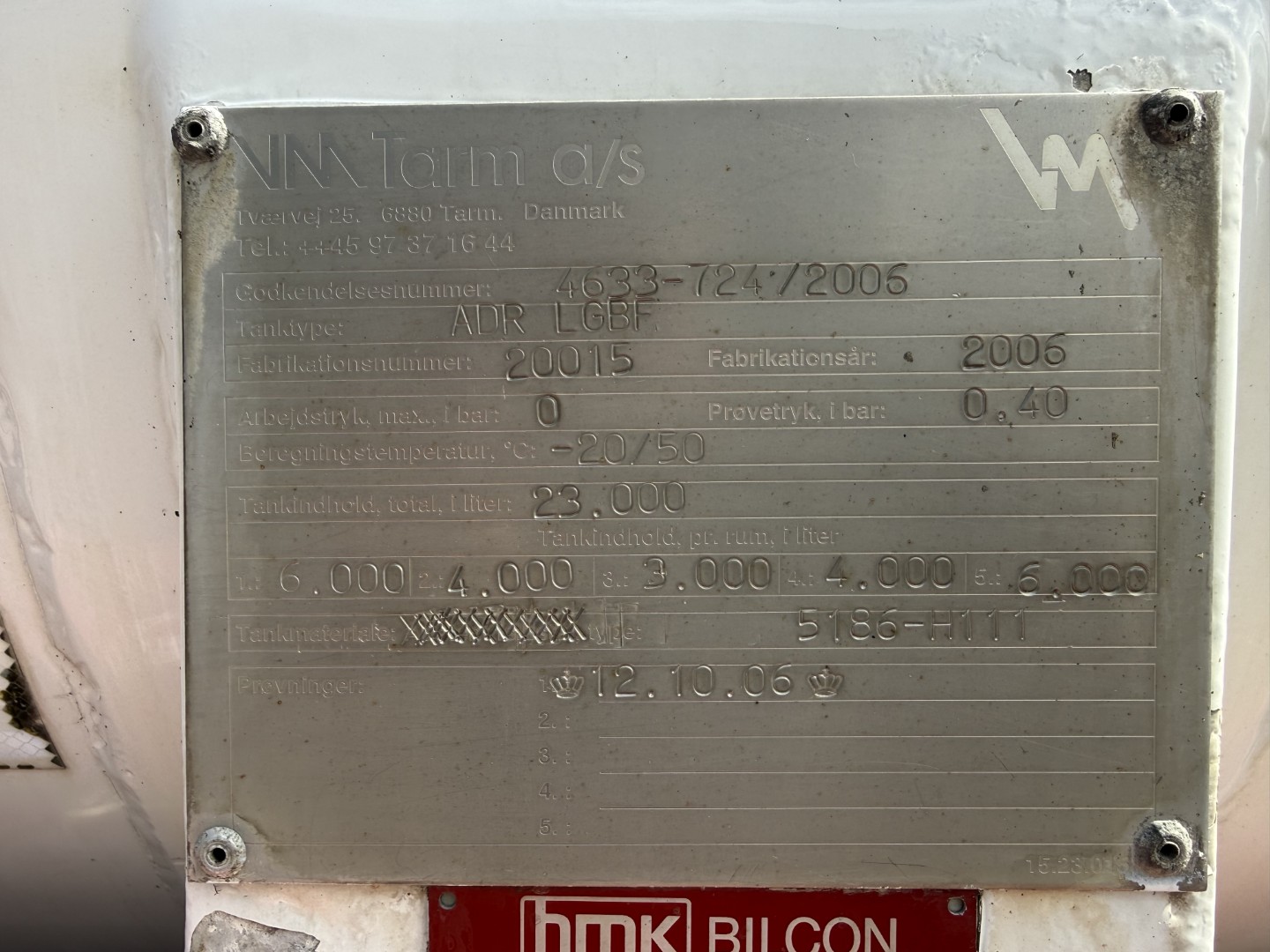 MAN TGS 35.480 8x2*6 Euro 6 23.000 l ADR Tank