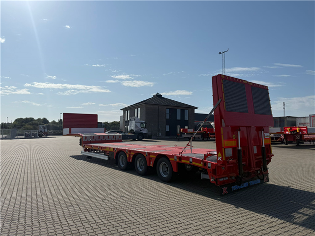 Kässbohrer SLS HS 3 – Hydraulisk mellemgulv Maskintrailer