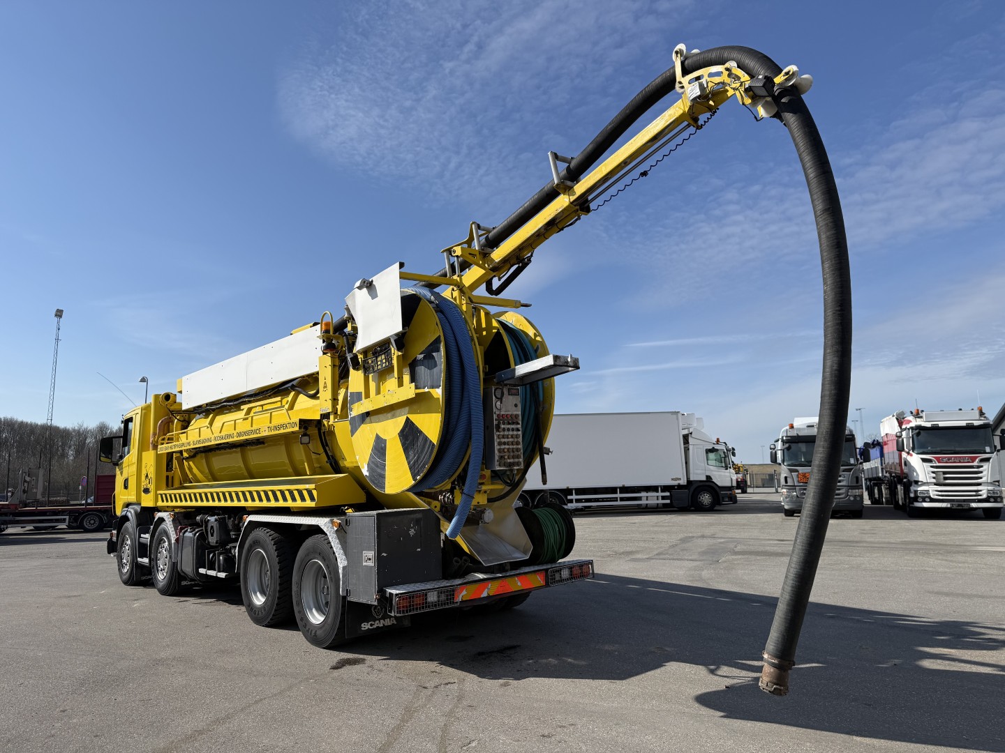 Scania G480 8x4 Hvidtved Larsen Flexline 413 Euro 5