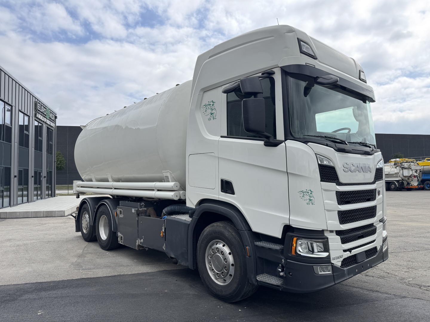 Scania R500 NGS CR20H 6x2 26 m3 Silo + HMK Bilcon Siloanhænger