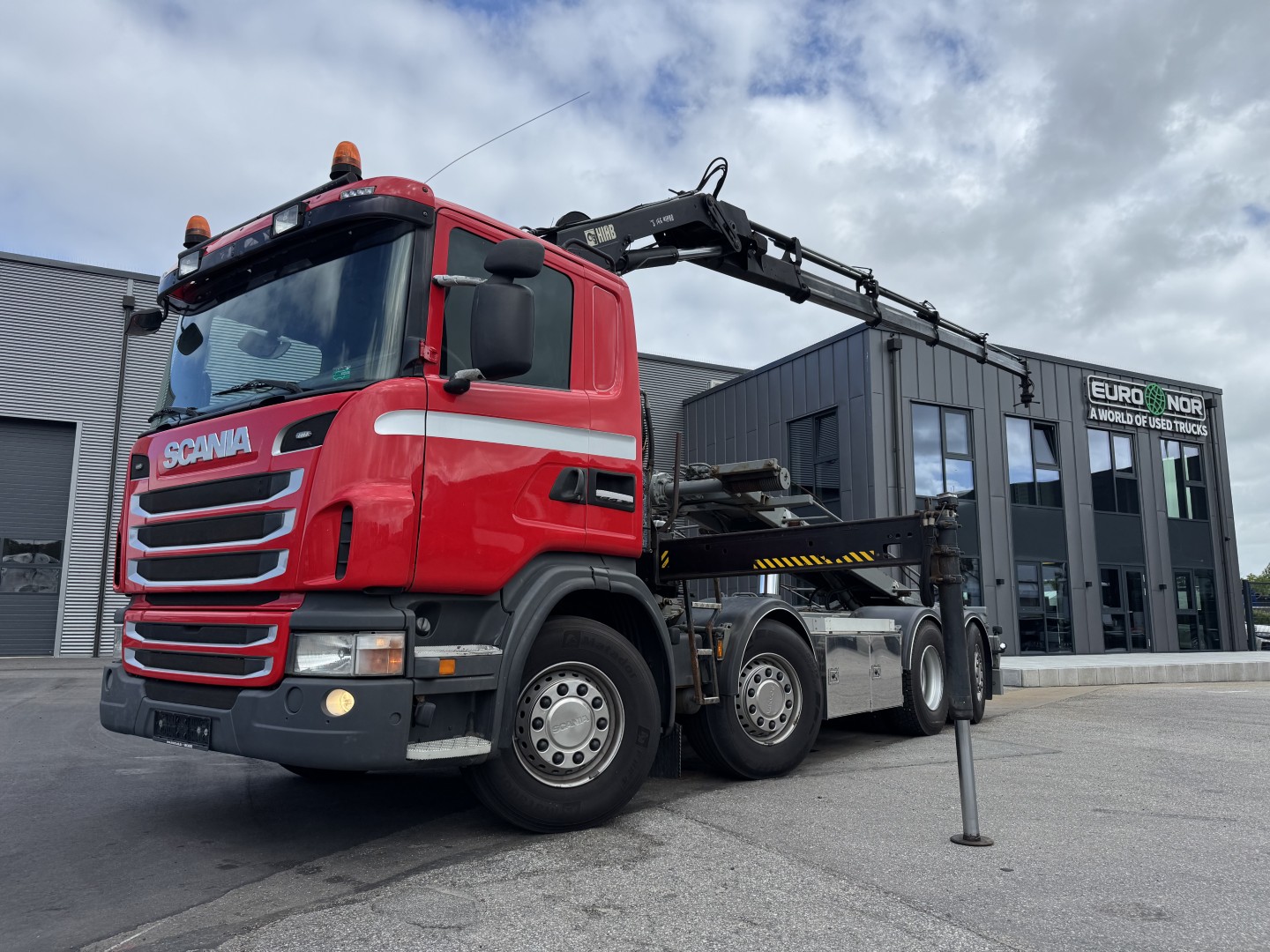 Scania G480 8x2*6 Hejs / Kran Hiab XS166-4