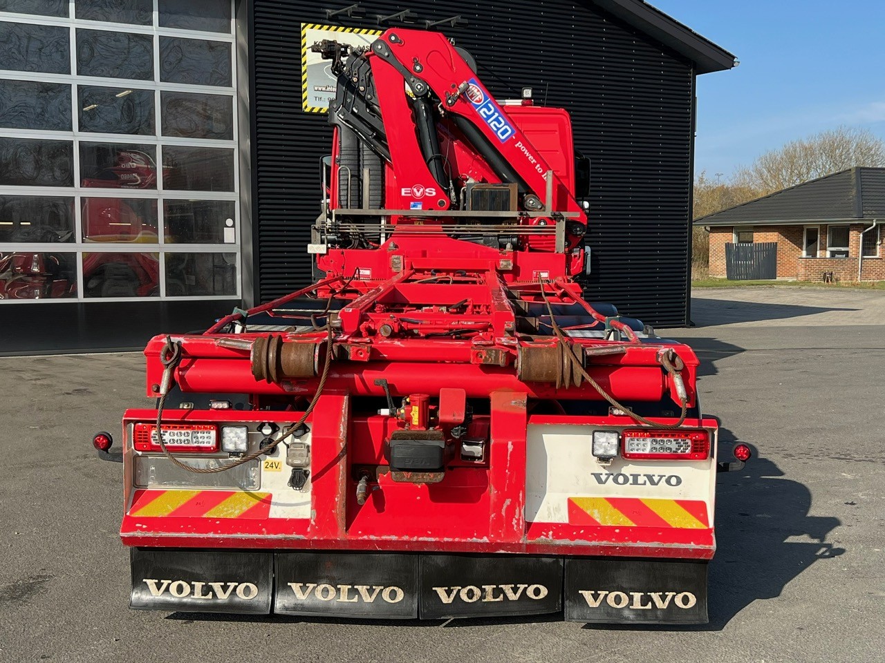 Volvo FM460 8X2*6 HMF 2120 Kran og hejs