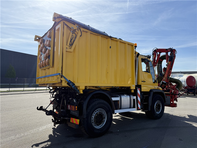 Unimog U500 4x4 / Dücker Tip / Sug / Slagleklipper