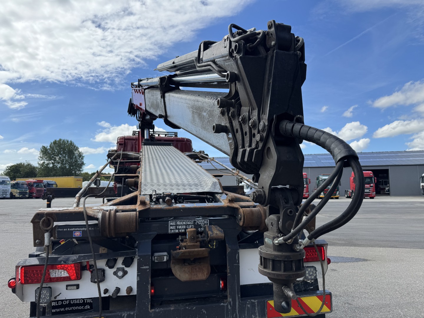 Scania R490 8x2*6 Euro 6 Wirehejs / HMF 3220 K6