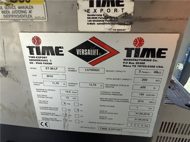 Mercedes Sprinter 516 CDI Versalift ET-36-LF ECO 13,7 m.