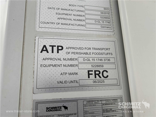 Schmitz Semi Reefer Multitemp Dobbeltdækk