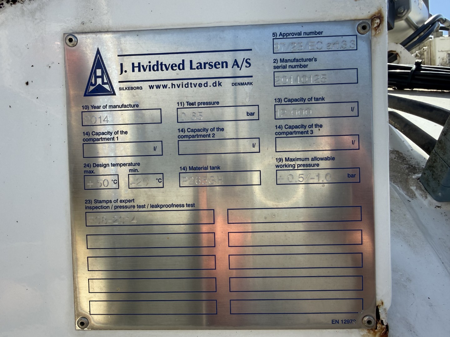 Scania P360 6x4 Hvidtved Larsen Flexline 312 Euro 6