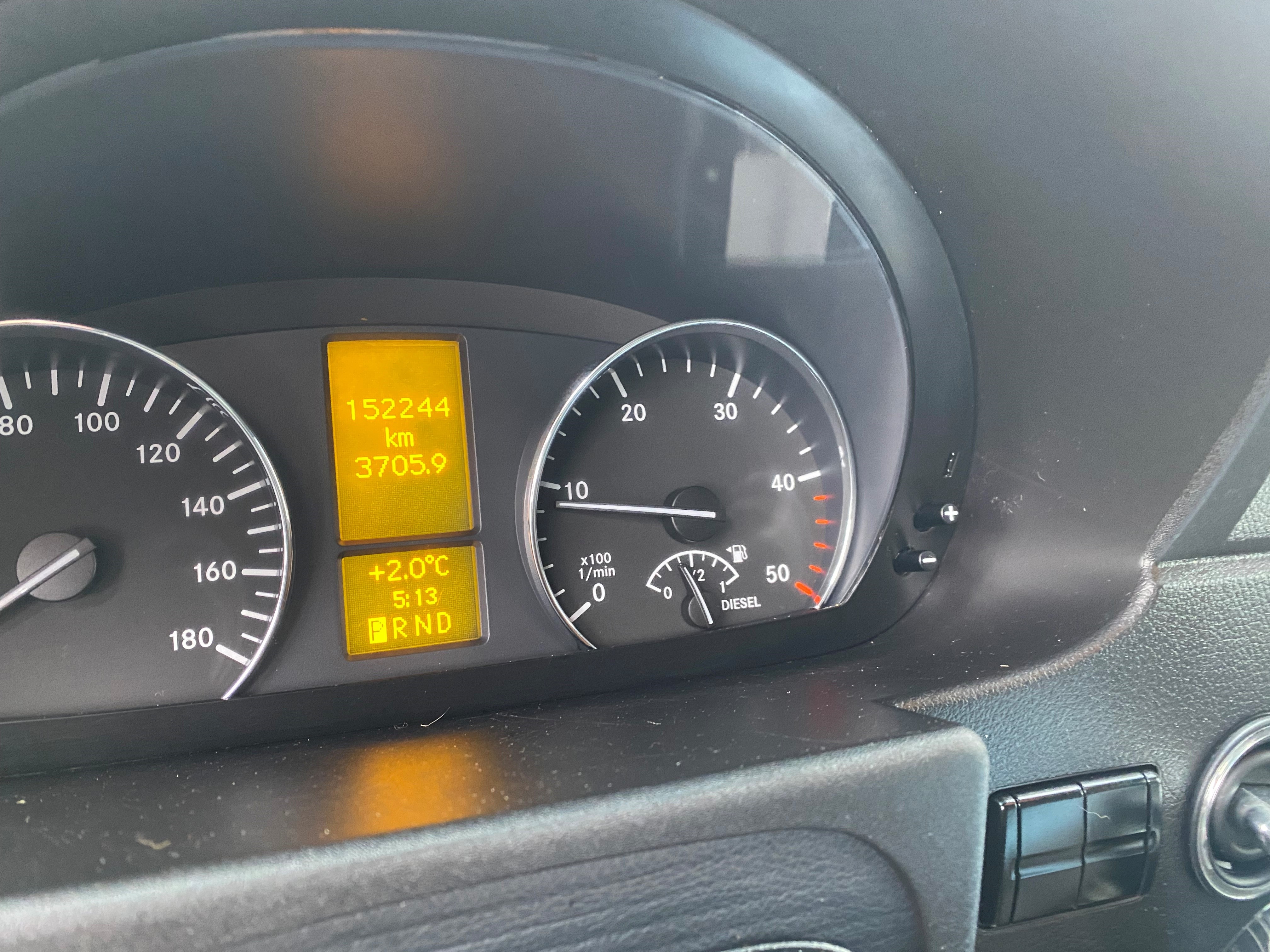 Mercedes Sprinter 316 Cdi Kassevogn