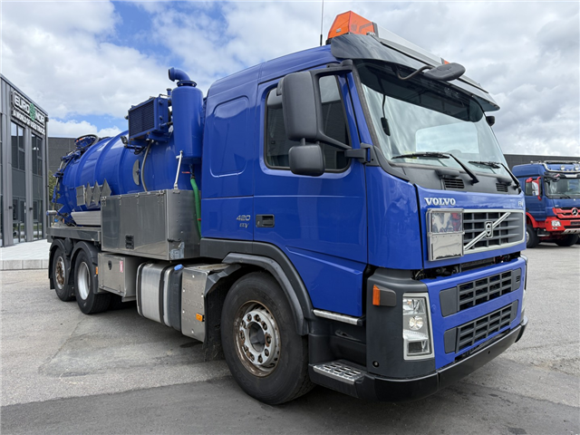 Volvo FM420 EEV 6x2*4 Interconsult 12.700 l. Rustfri