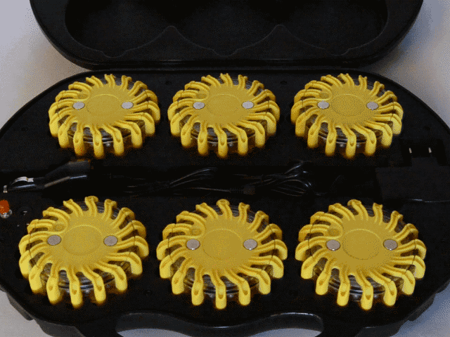 - Advarselsblink / skildpadder - blå eller orange lys