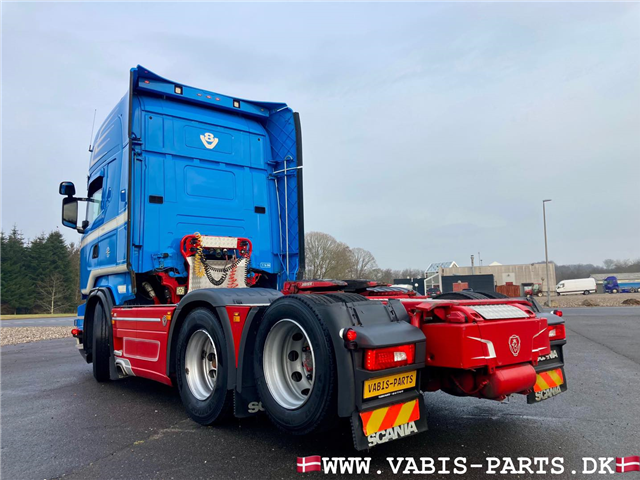 Scania R520 Euro6 Boggie med 3 strengs hydraulik
