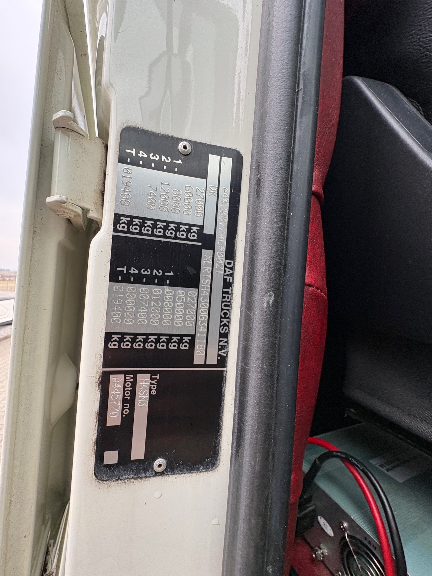 DAF XF 530 FTN 6x2/4 hydraulik trækker