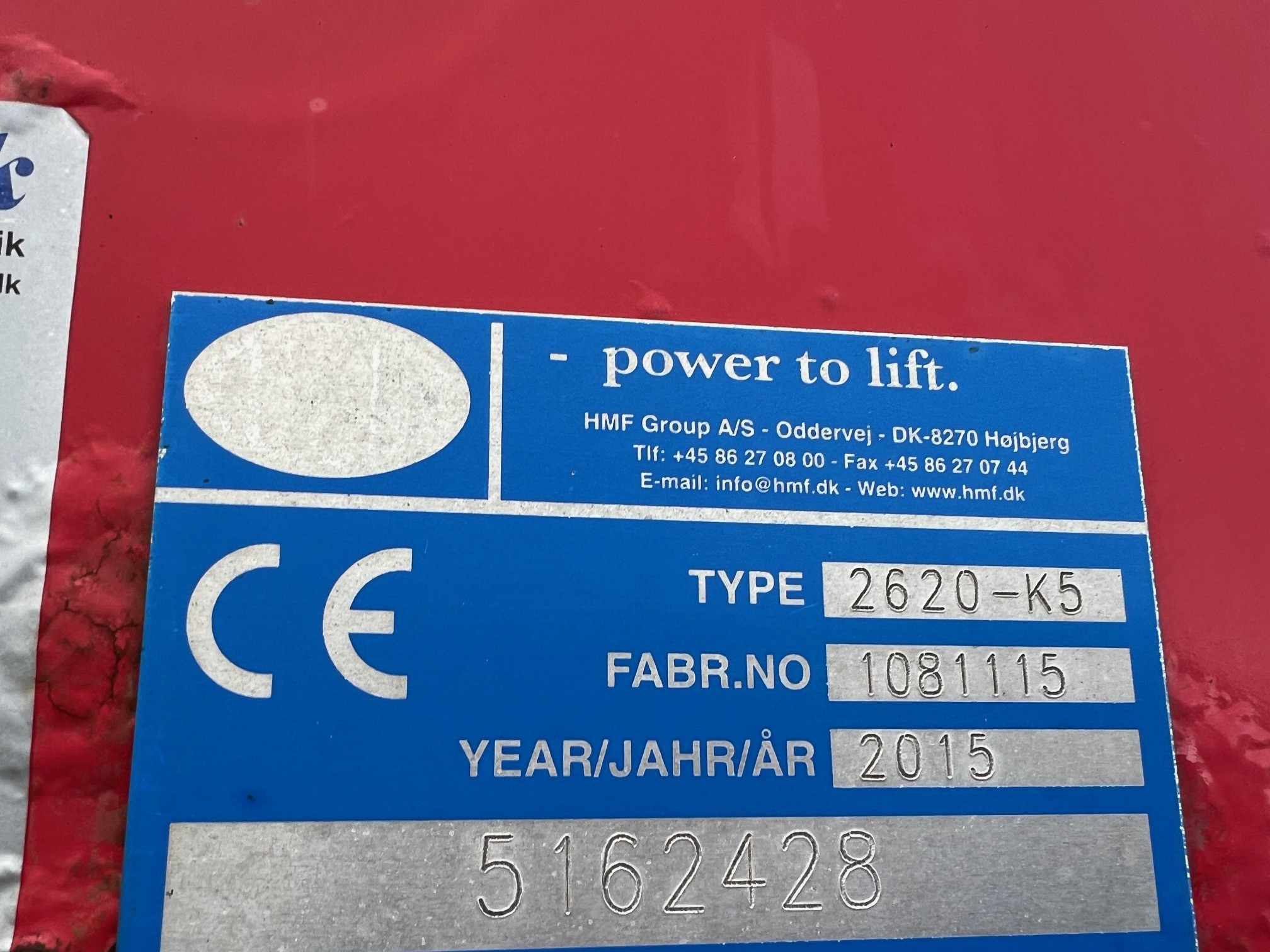 Scania G450 6X2*4 med HMF 2620 K5 kran