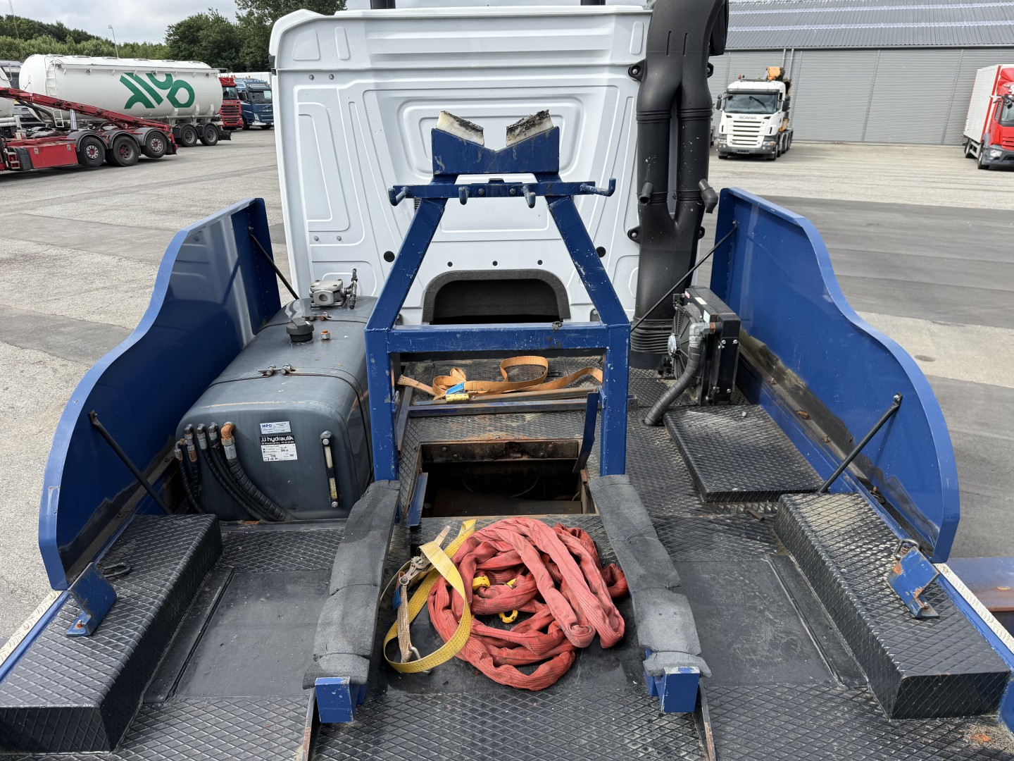 Mercedes Arocs 4153 8x4 MPG 220 TM7 Kranbil