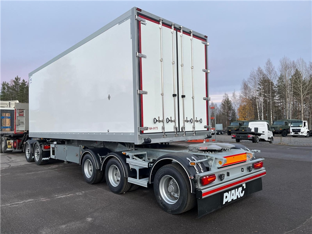 Piako 3 Akslet - FRC-Linktrailer med 2 Temp. og Dobbeltstock Sælges.