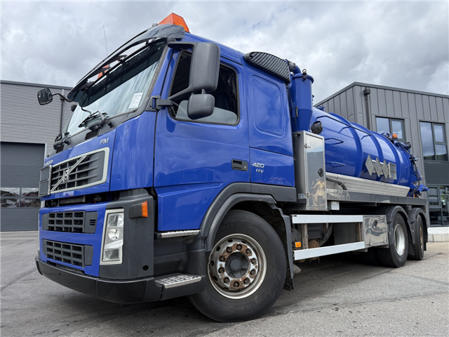 Volvo FM420 EEV 6x2*4 Interconsult 12.700 l. Rustfri