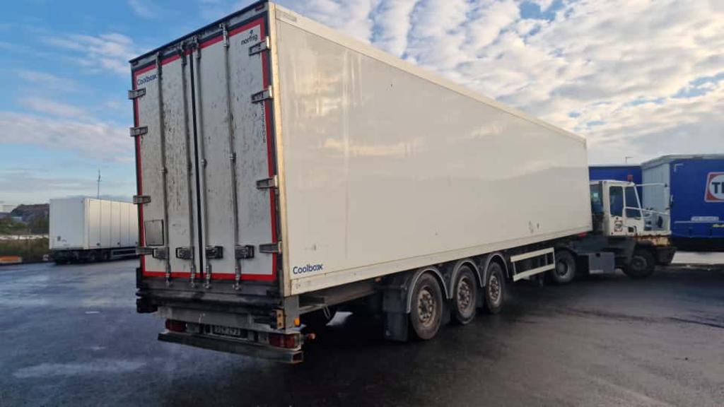 Norfrig 3-akslet køletrailer m. åbningsbar side