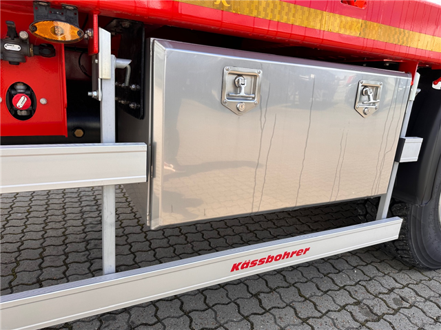 Kässbohrer SPA X4, Udtrækkelig Flatbed