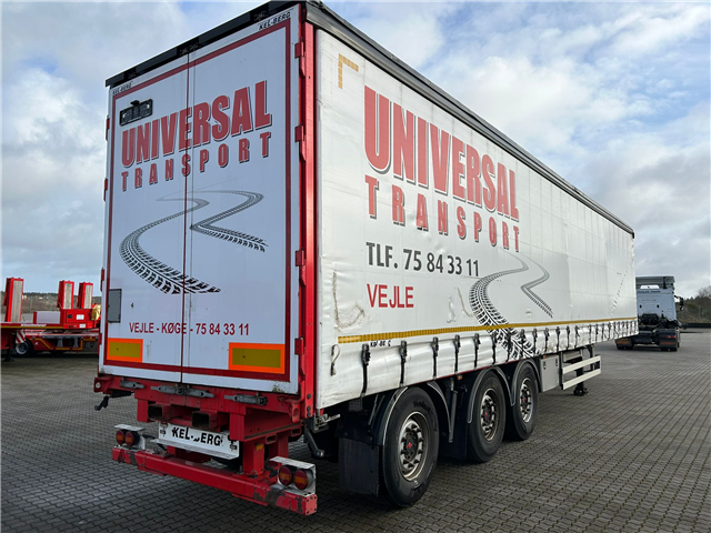 Kel-Berg Gardintrailer m. truckbeslag