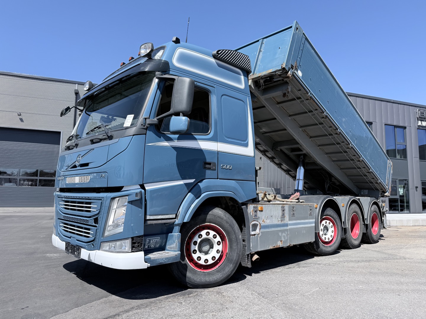 Volvo FM 500 8x4 Pushertridem Tipbil